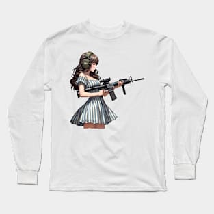 Tactical Girl Long Sleeve T-Shirt